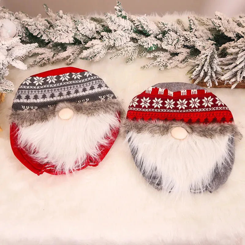 Christmas Decorations Knitted Bucket Cover Water Dispenser Dust Cover - Bellarte Enchanté Christmas Decorations Knitted Bucket Cover Water Dispenser Dust Cover